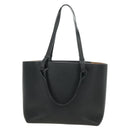 LOEWE Tote Bag Leather Black Auth 189712SV-2