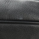 GUCCI Bamboo New Jackie Shoulder Bag Leather 2way Black Gold 246907 Auth 189713V-17