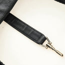 GUCCI Bamboo New Jackie Shoulder Bag Leather 2way Black Gold 246907 Auth 189713V-20