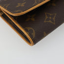LOUIS VUITTON Monogram Pochette Twin GM Shoulder Bag M51852 LV Auth 189714V-15