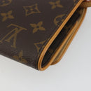 LOUIS VUITTON Monogram Pochette Twin GM Shoulder Bag M51852 LV Auth 189714V-16