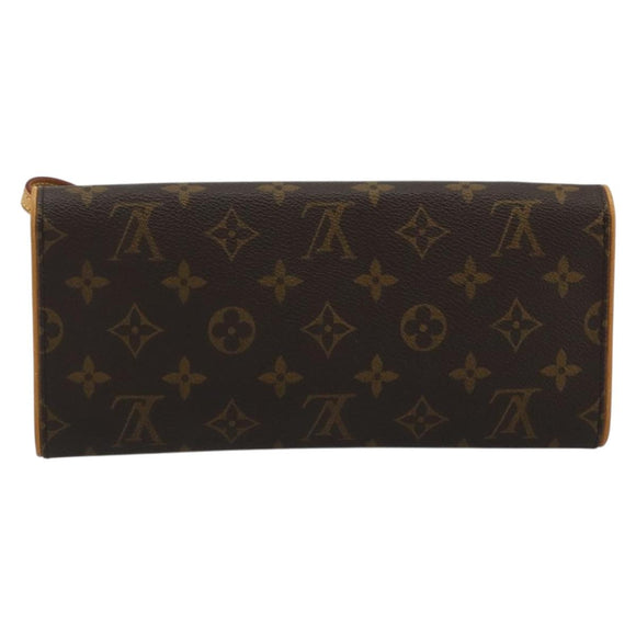 LOUIS VUITTON Monogram Pochette Twin GM Shoulder Bag M51852 LV Auth 189714V
