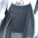 Christian Dior Trotter Canvas Safari Hand Bag 2way Black Silver Auth 189716SM-24