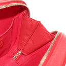 CHANEL Matelasse Chic Affinity Chain Bag Caviar Skin Red Gold CC Auth 189719M-22