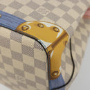 LOUIS VUITTON Damier Azur Summer Trunk Neo Noe Bag N41066 LV Auth 189720SM-15