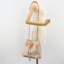 LOUIS VUITTON Damier Azur Summer Trunk Neo Noe Bag N41066 LV Auth 189720SM-23