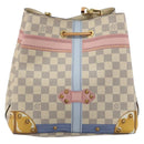 LOUIS VUITTON Damier Azur Summer Trunk Neo Noe Bag N41066 LV Auth 189720SM-2
