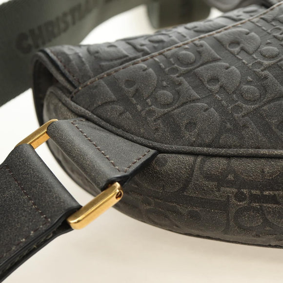Christian Dior Trotter Canvas Saddle Bag DENIM TEARS Collaboration Auth 189721M