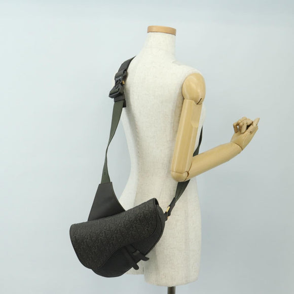 Christian Dior Trotter Canvas Saddle Bag DENIM TEARS Collaboration Auth 189721M