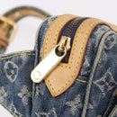 LOUIS VUITTON Monogram Denim Bum Bag Body Bag Blue M95347 LV Auth 189722SAV-18