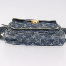 LOUIS VUITTON Monogram Denim Bum Bag Body Bag Blue M95347 LV Auth 189722SAV-5