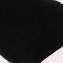 BALENCIAGA Hand Bag Fur 2way Black Auth 189725A-19
