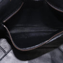 BALENCIAGA Hand Bag Fur 2way Black Auth 189725A-23