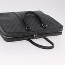 LOUIS VUITTON Damier Grafitte Porte Documents Voyage Bag N41125 LV Auth 189727-6
