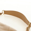 CHANEL Matelasse Chain Shoulder Bag Caviar Skin Beige Gold CC Auth 189729SV-8