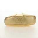 CHANEL Chain Shoulder Bag Leather Gold CC Auth 189731SM-5
