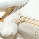 CHANEL Chain Shoulder Bag Leather Gold CC Auth 189731SM-24