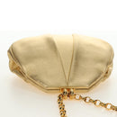 CHANEL Chain Shoulder Bag Leather Gold CC Auth 189731SM-6