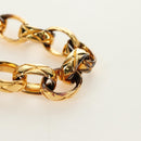 CHANEL Chain Shoulder Bag Leather Gold CC Auth 189731SM-8
