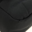 CHANEL Choco Bar Chain Shoulder Bag Cotton Jersey Black Silver CC Auth 189732V-11