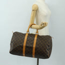 LOUIS VUITTON Monogram Keepall 45 Boston Bag M41428 LV Auth 189735V-22
