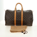LOUIS VUITTON Monogram Keepall 45 Boston Bag M41428 LV Auth 189735V-12