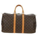 LOUIS VUITTON Monogram Keepall 45 Boston Bag M41428 LV Auth 189735V-13