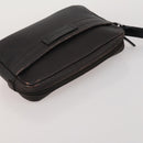Salvatore Ferragamo Hand Bag Leather 2 Set Black Brown Auth 189737-13