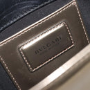 BVLGARI Serpenti Shoulder Bag Leather Gold Auth 189741A-21