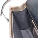 BVLGARI Serpenti Shoulder Bag Leather Gold Auth 189741A-23