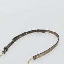 BVLGARI Serpenti Shoulder Bag Leather Gold Auth 189741A-8