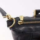 LOUIS VUITTON Epi Danura PM Hand Bag 2way Black M58912 LV Auth 189742A-20