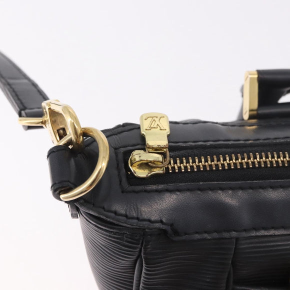 LOUIS VUITTON Epi Danura PM Hand Bag 2way Black M58912 LV Auth 189742A