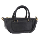 LOUIS VUITTON Epi Danura PM Hand Bag 2way Black M58912 LV Auth 189742A-1