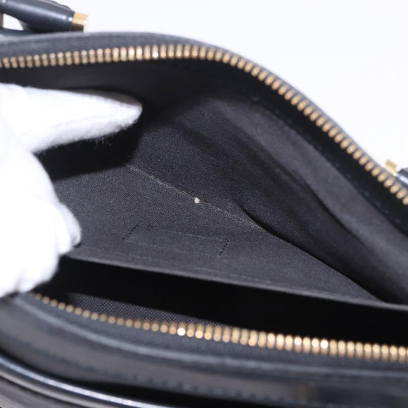 LOUIS VUITTON Epi Danura PM Hand Bag 2way Black M58912 LV Auth 189742A