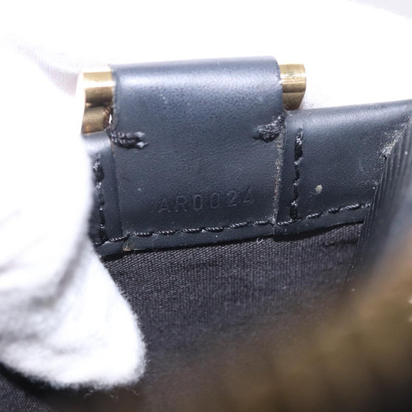 LOUIS VUITTON Epi Danura PM Hand Bag 2way Black M58912 LV Auth 189742A