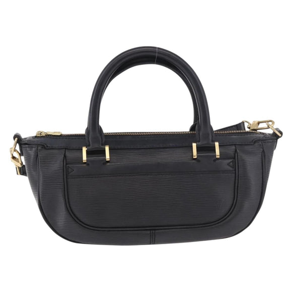 LOUIS VUITTON Epi Danura PM Hand Bag 2way Black M58912 LV Auth 189742A