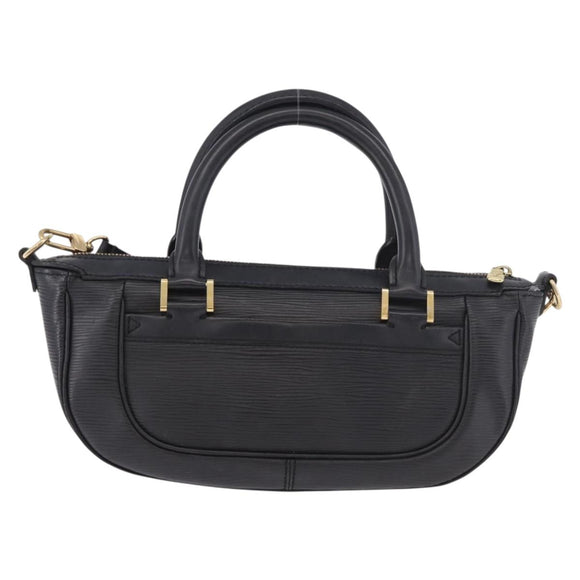 LOUIS VUITTON Epi Danura PM Hand Bag 2way Black M58912 LV Auth 189742A