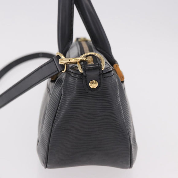LOUIS VUITTON Epi Danura PM Hand Bag 2way Black M58912 LV Auth 189742A