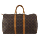 LOUIS VUITTON Monogram Keepall 45 Boston Bag M41428 LV Auth 189744-2