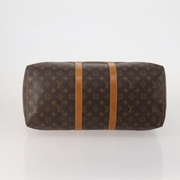 LOUIS VUITTON Monogram Keepall 45 Boston Bag M41428 LV Auth 189744