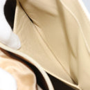 LOEWE Hand Bag Leather 2way Ivory Gold Auth 189745A-24