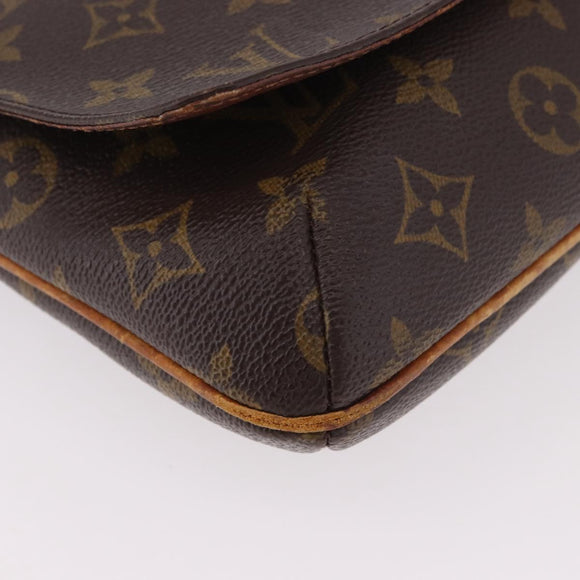 LOUIS VUITTON Monogram Musette Tango Short Strap Bag M51257 LV Auth 189746