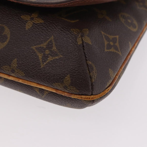 LOUIS VUITTON Monogram Musette Tango Short Strap Bag M51257 LV Auth 189746
