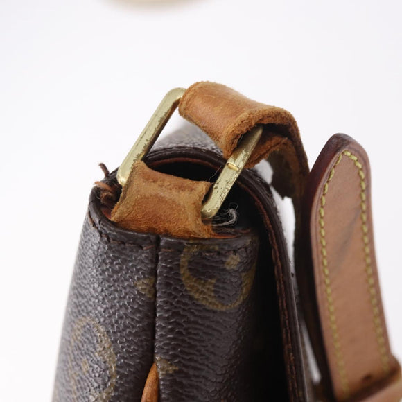 LOUIS VUITTON Monogram Musette Tango Short Strap Bag M51257 LV Auth 189746