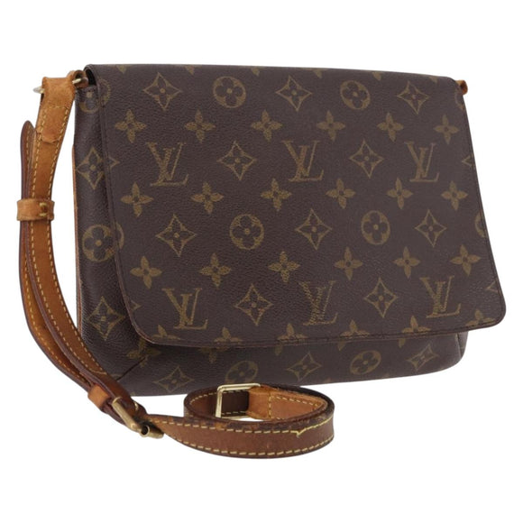LOUIS VUITTON Monogram Musette Tango Short Strap Bag M51257 LV Auth 189746