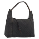 GUCCI GG Canvas Shoulder Bag Black 101292 Auth 189748A-1