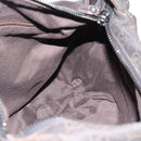 GUCCI GG Canvas Shoulder Bag Black 101292 Auth 189748A-17