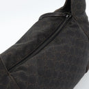 GUCCI GG Canvas Shoulder Bag Black 101292 Auth 189748A-6