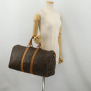 LOUIS VUITTON Monogram Keepall 45 Boston Bag M41428 LV Auth 189750-23